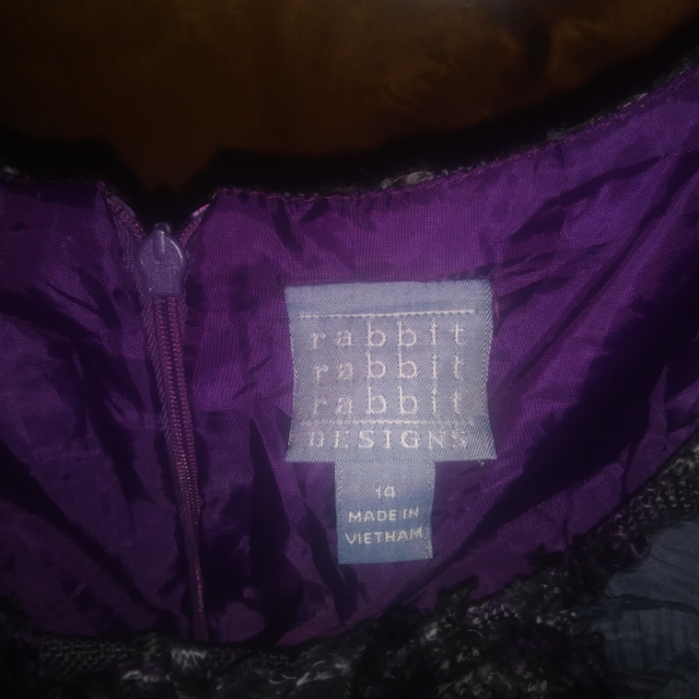 Rabbit Rabbit Rabbit Designs houndstooth dress - Picture 3 of 4